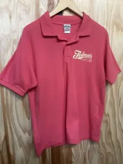Ted Company テッドマン サーモンピンク ポロシャツ Lサイズ