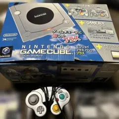 任天堂 ゲームキューブ レア空箱+取説+コントローラ(シルバー)+メモリーカード