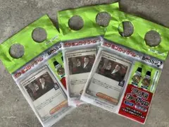 ポケモンカード BOSS コラボ 3枚セット　ロケット団のサカキ プロモカード
