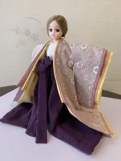 十二単風着物　ドール用着物　リカちゃんサイズ