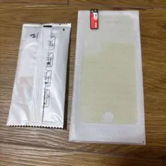 iPhone8保護フィルム 透明 未開封クリーニングクロス付き