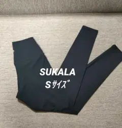 ④【美品】SUKALA ヨガウェアレギンス S 濃紺