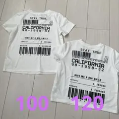 CALIFORNIA バックプリント Tシャツ 2枚セットのサムネイル