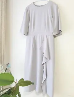 ユーティリズム Utilism オンワード樫山 フリルワンピース　フォーマル