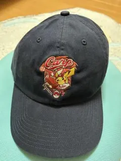 カープオリジナル ポケモンキャップ(Carpロゴ ピカチュウ) 広島東洋