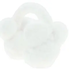 ディズニー イヤーマフ 白 ふわふわ 耳あて