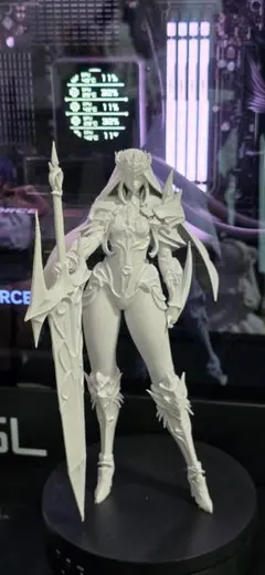 1/7フィギュア クリムゾン・ソブリン 3Dプリンター製表面処理済・塗装準備完了