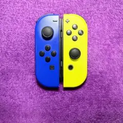 ジョイコンJoy-Con 純正 ブルー ネオンイエロー セットb6L-1【美品】