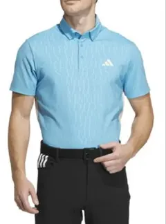 送料無料 新品 adidas GOLF HEAT.RDYデボスグラフィックシャツ