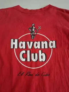 HavanaClub 티셔츠 ONEITA POWER-T vintage 레드