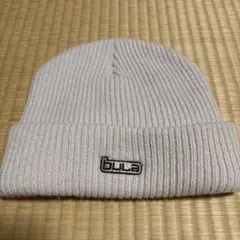 BULA ニット帽 ビーニー ライトグレー