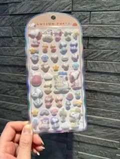 スヌーピーコットンパフィーシール