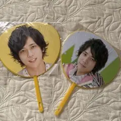 二宮和也 ミニうちわ2枚セット