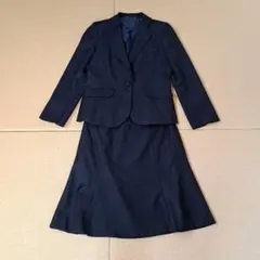 ネイビー シングルブレストスーツ