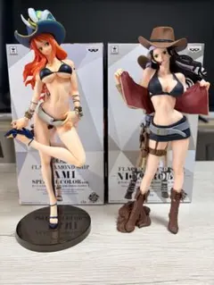 【最終価格】ワンピース ナミ ロビン フィギュアセット