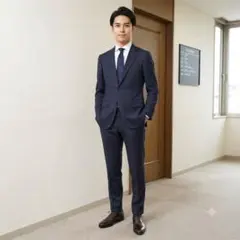 【虫喰い除き、美品】LARDINI ストライプ スーツ 46 虫喰い除き、美品】LARDINI ストライプ スーツ 46 - メルカリ