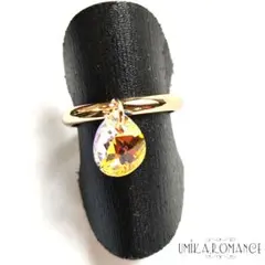 SALE！一雫 金 リング ★ ハンドメイド シンプル