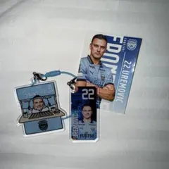 川崎フロンターレ　ワイヤーチェーンキーホルダー10/25 ウレモヴィッチ