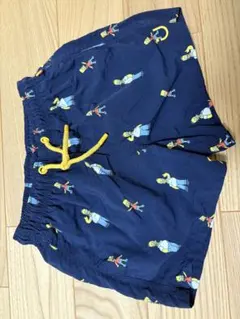 THE SIMPSONS キッズ 水着 ショートパンツ ネイビー