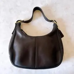 希少✨ COACH エルゴ ショルダー バッグ ダークブラウン 9025 usa 