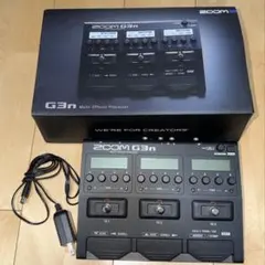 美品 ZOOM G1X FOUR マルチエフェクトプロセッサー専用アダプタ付き