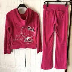 Rady ハローキティ セットアップ　ピンク　S リゾフラキティ