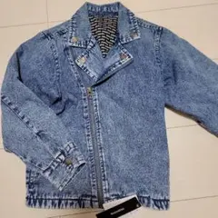 120サイズ バースデイ マニーナ デニムライダージャケット