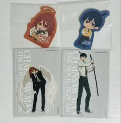 天使の悪魔早川アキ　ステッカー　購入特典　チェンソーマンカフェ　レゼ篇