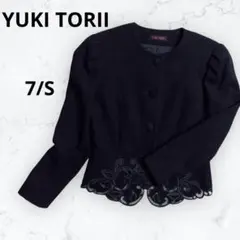 YUKI TORII（ユキトリイ ） ブラックフォーマル ジャケットのみ YUKI TORII INTERNATIONAL - YUKITORIIユキトリイ黒のジャケット