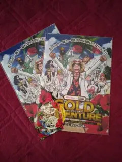 ONE PIECE FILM GOLD クリアファイル、シールセット