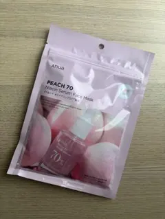 Anua アヌア ピーチ70 ナイアシンセラム フェイスマスク 7枚入
