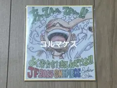 ワンピース ONE PIECE 複製ミニ色紙 尾田栄一郎先生 応募者全員サービス