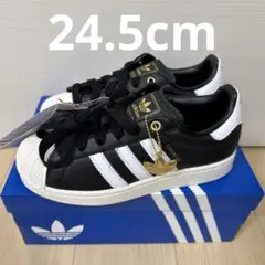 新品 ADIDAS SUPERSTAR Ⅱ BLACK 藤井風 24.5cm