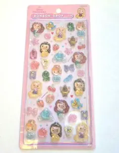 【正規品】ディズニープリンセス ボンボンドロップシール