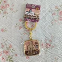 ちいかわ　うさぎ　ご当地キーホルダー　小倉トースト