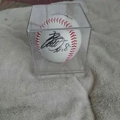 現ソフトバンク松坂大輔投手西武時代直筆サインボール BBM直筆サインカード