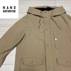 古着 ナノユニバース ジャケット Sサイズ ベージュ まAT2のサムネイル