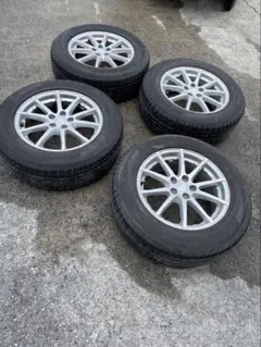 ◇中古溝有りヨコハマ215/65R16スタッドレスセット 20アルファード