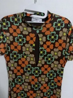 Bershka 花柄 半袖ワンピース