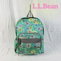 【美品】L.L.Bean　オリジナル　ブック　パック　プリント　リュックサック