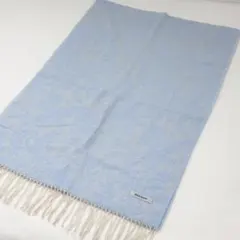 【新品未使用】ミッシュマッシュ　ストール　水色