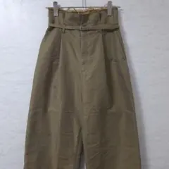 ☆ CLOSED クローズド イタリア製 ベルト 股上深め テーパード パンツ