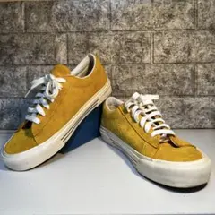 【未使用品】VANS オールドスクール 25cm イエロー スウェード