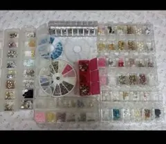 ✨️ネイルパーツ ✨️MIX大量✨️写真の分全て4セット 色々まとめ売り✨️のサムネイル