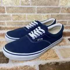 VANS ERAバンズエラ28cmネイビー 美品【クリーニング済】