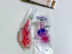 赤　羽　ピクミン　めじるしアクセサリー２　２点　セット　ガチャ