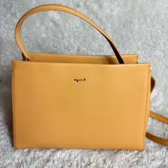 極美品 アニエスベー sophie ワンハンドルバッグ IS11HZ-08