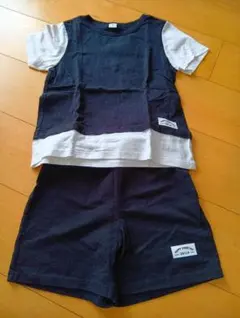 Tシャツとショートパンツセットアップ 7Y120