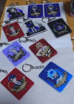 【美品】 ツイステ アクリルキーホルダー 10個セット