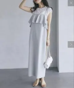 ラブティックボンボン ラッフルキャミワンピース